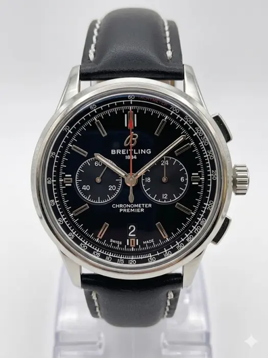  Breitling Premier full black chronograph image 0