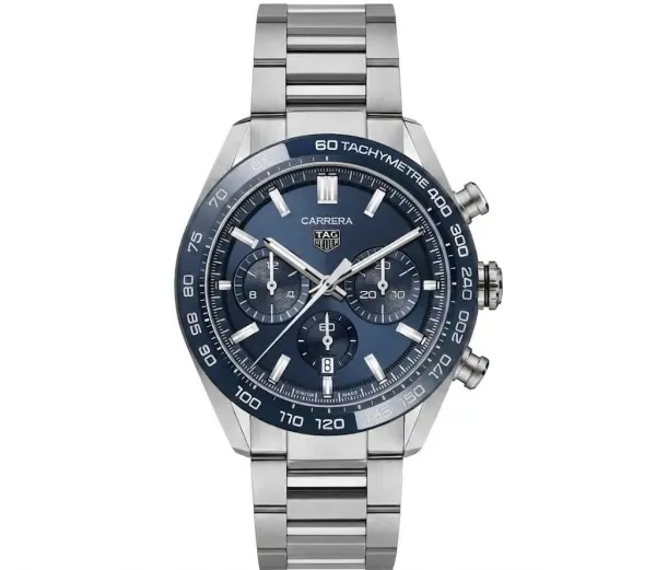 Tag Heuer Carrera Men's blue Chronograph Watch image 0