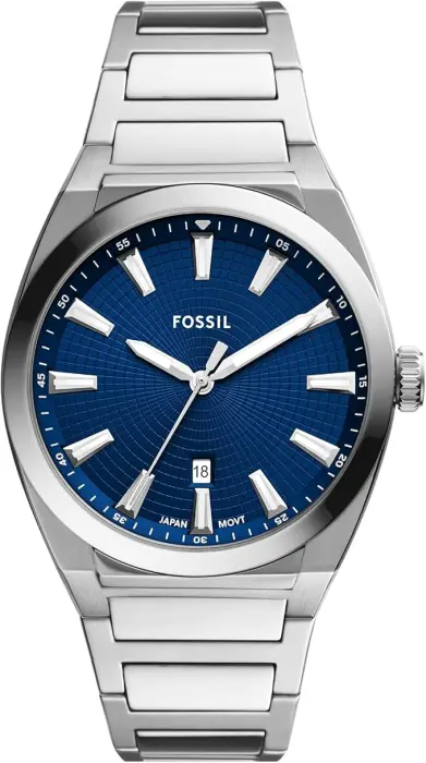 Fossil Men's Everett Quartz Stainless Steel Watch, Three-Hand Watch for Men image 0