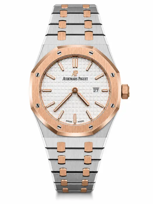 AUDMARS PIGUET Royal Oak Lady Quartz TOW TONE white dial - SC image 0