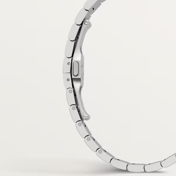 CARTIER SANTOS - SILVER METAL - NAVY DIAL - MQ image 5
