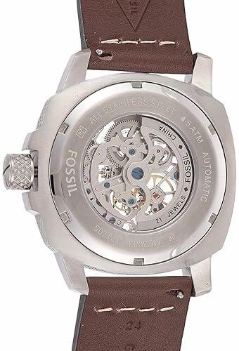 FOSSIL LEATHER BROWN - AUTOMATIC image 2