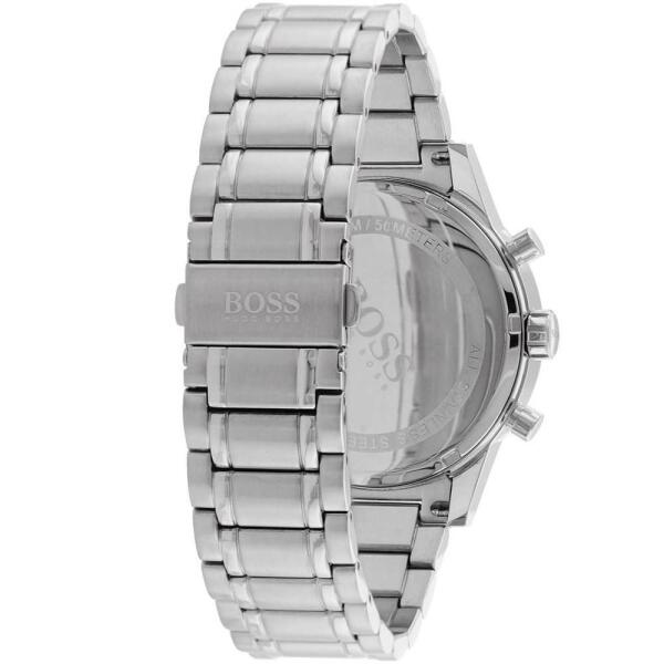 BOSS SILVER METAL - BLUE DIAL - CRONOGRAPH image 1