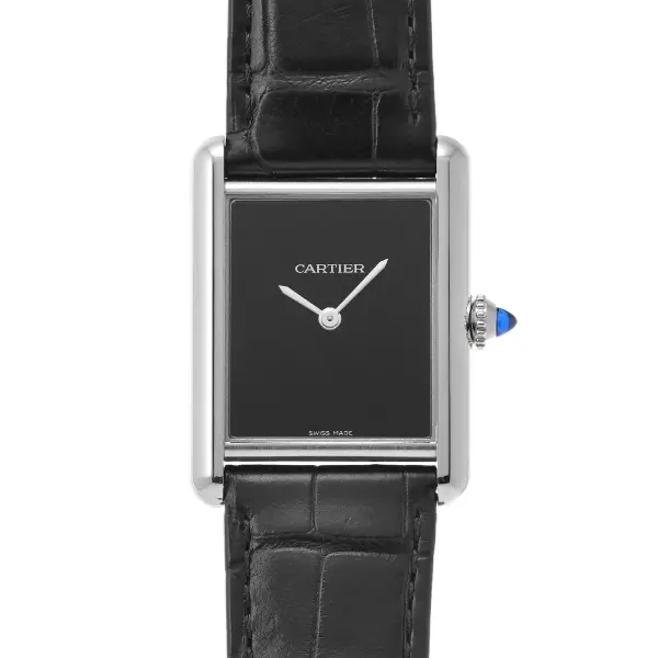 MEDIUM - CARTIER TANK - (BLACK) - MQ image 0
