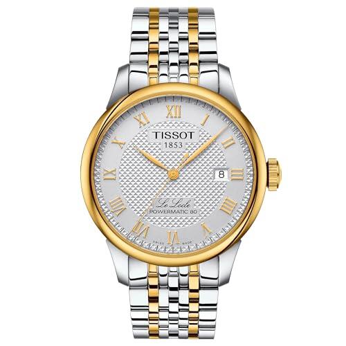 TISSOT LE LOCLE - TWO TONE - WHITE DIAL - MQ image 0