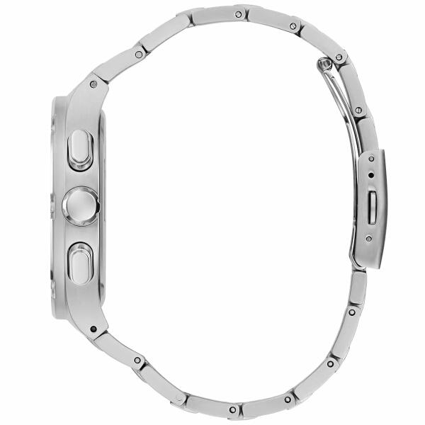 GUESS METAL SILVER - BLUE DIAL - CHRONOGRAPH image 2