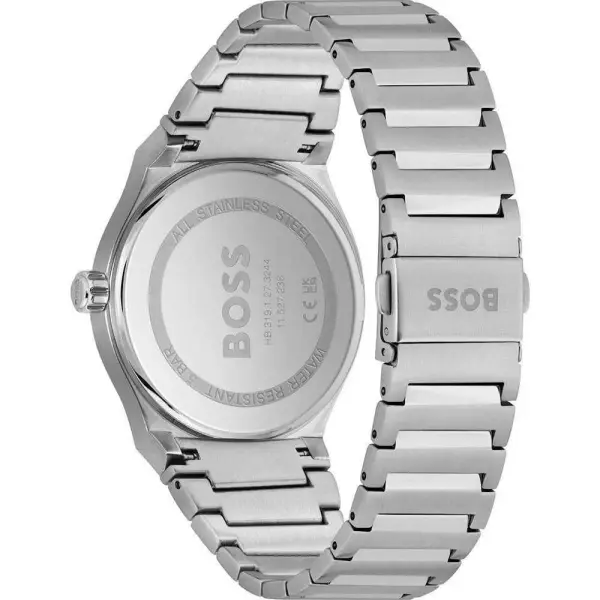 BOSS SILVER METAL - BLUE DIAL image 2