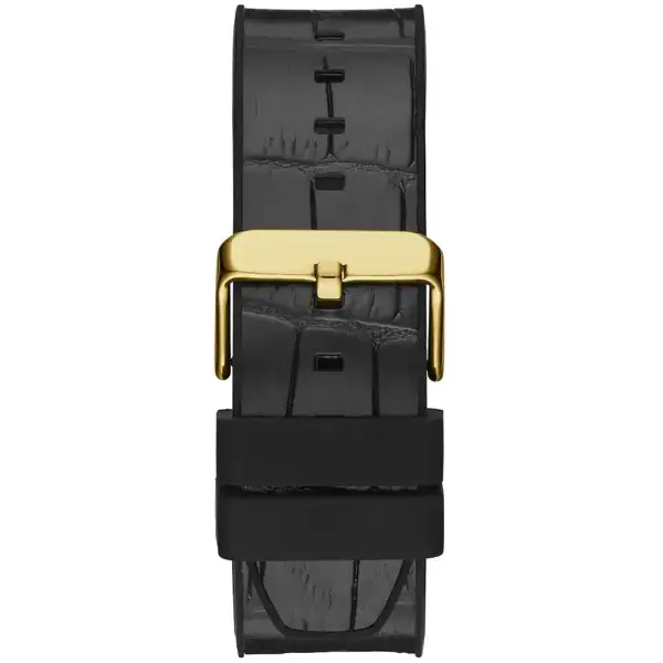 GUESS RUBBER BLACK - FRAME GOLD - GREEN DIAL image 5