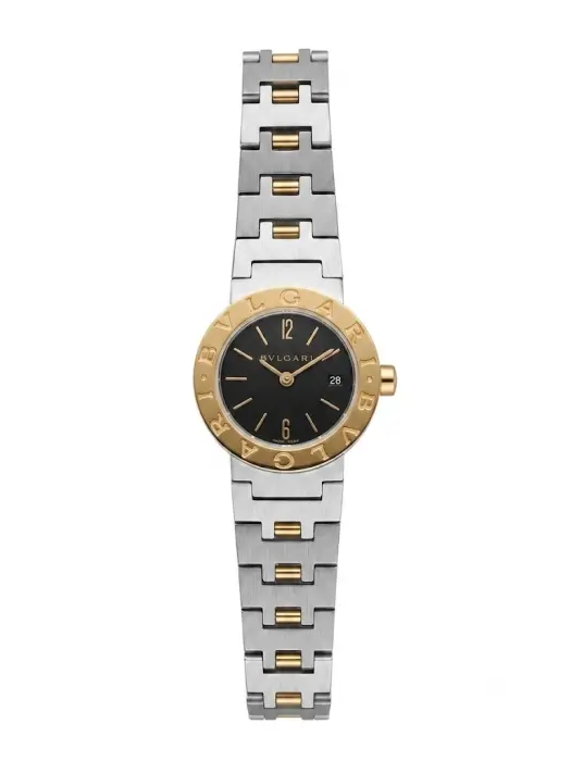 BVLGARI FOR HER BLACK DIAL TWO TONE WITH FRAME GOLD  image 0