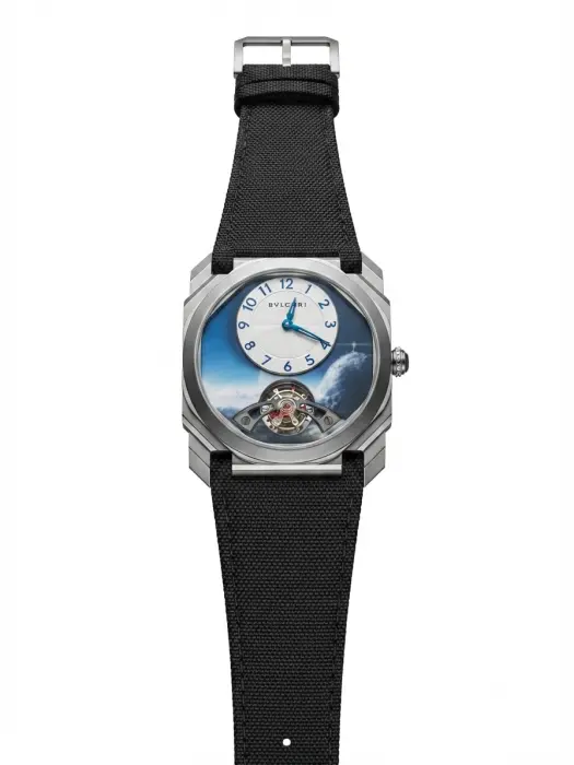 BVLGARI OCTO FINISSIMO TOURBILON - JEANS STRAP  image 0