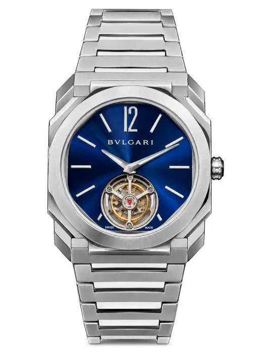  BVLGARI Octo Finissimo TOURBILON - BLUER DIAL - MQ image 0