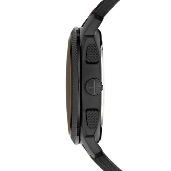 FOSSIL LEATHER BROWN FRAME BLACK - BROWN DIAL image 3