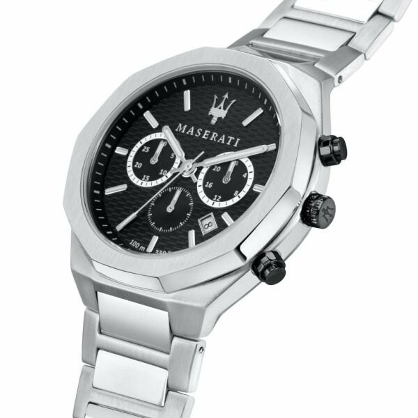 MASERATI METAL SILVER - BLACK DIAL image 2