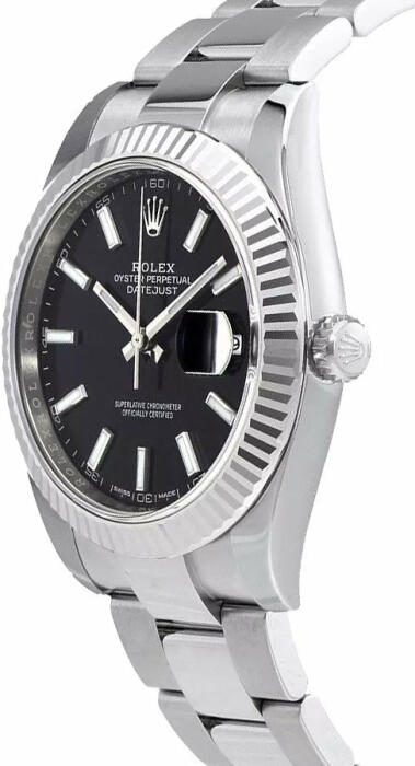 ROLEX DATEJUST BLACK DIAL (J) Z - MQ image 1