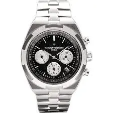 Vacheron Constantin Overseas Chronograph sliver black Dial 42mm image 0