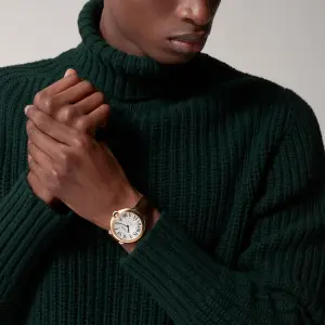 Ballon Bleu de Cartier watch / rosegold white dial  image 3