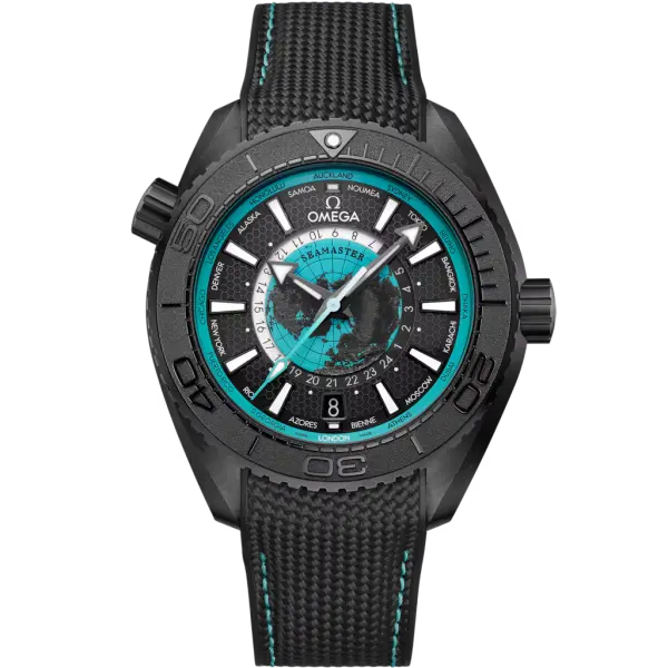 OMEGA SEA MASTER WORLD TIMER FULL BLACK  image 0