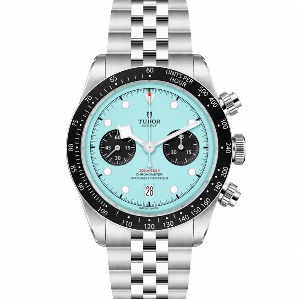 TUDOR BLACK BAY CRONOGRAPH - TIFFANY DIAL - MQ  image 0