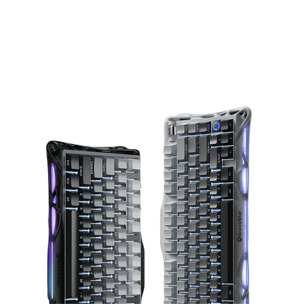 GravaStar Mercury K1 75% Wireless Mechanical Gaming Keyboard - Gradient Black image 3