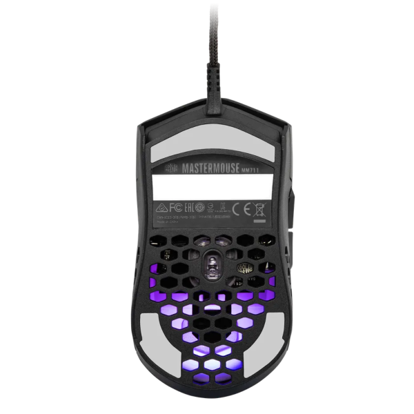 COOLER MASTER MM711 Wired Gaming Mouse - Matte Black image 1