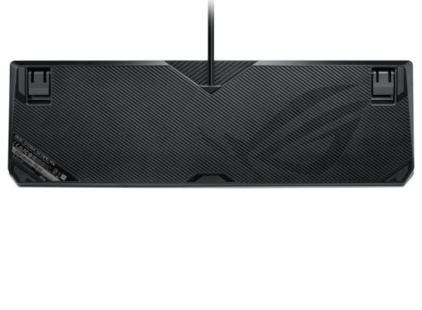 ASUS ROG STRIX XA05 SCOPE RGB Wired RX RED Optical Mechanical Switch Keyboard Arabic - Black image 2