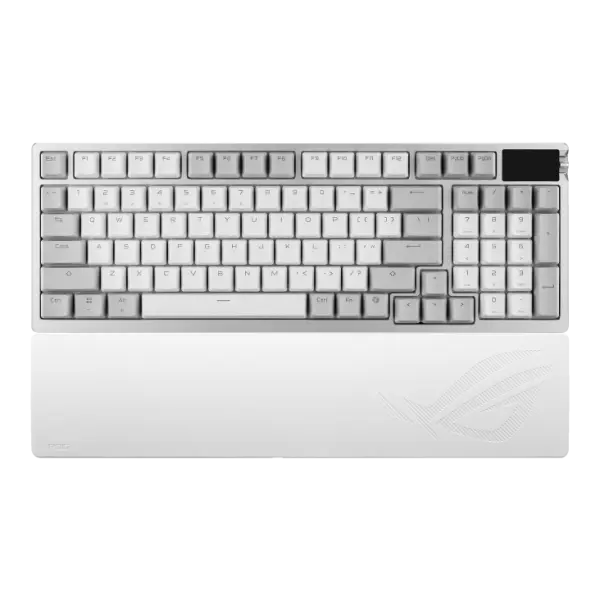 ASUS ROG AZOTH 96 HE Wireless Gaming Keyboard - White image 4