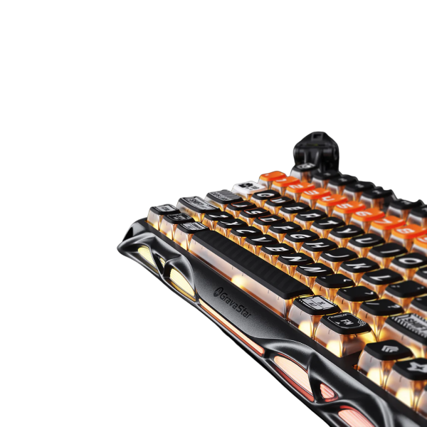  GravaStar Mercury K1 Pro 75% Wireless Mechanical Gaming Keyboard - CyberFlare image 2