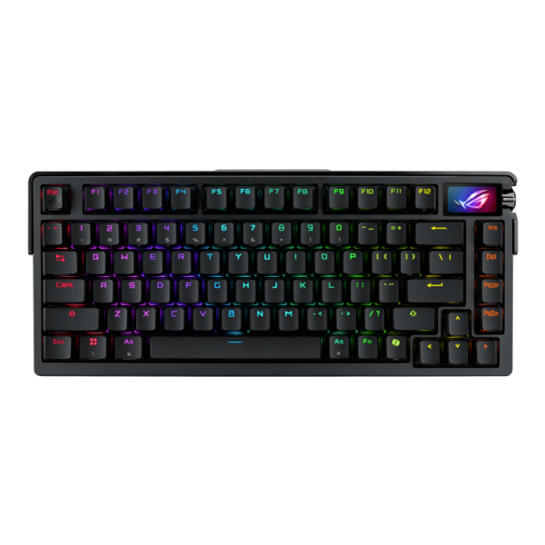ASUS ROG AZOTH EXTREME 75% RGB Wireless Mechanical Gaming Keyboard Arabic - Black image 1