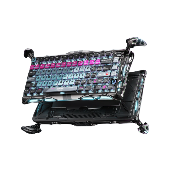 GravaStar Mercury V75 Pro 75% Hall Effect Magnetic Switch Gaming Keyboard - Cyberpunk image 6