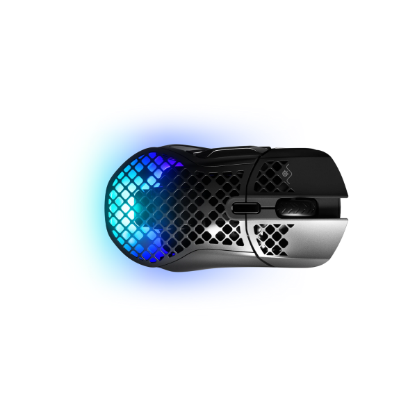 STEELSERIES AEROX 5 RGB Wireless Gaming Mouse - Black SKU:SS-62406 image 2