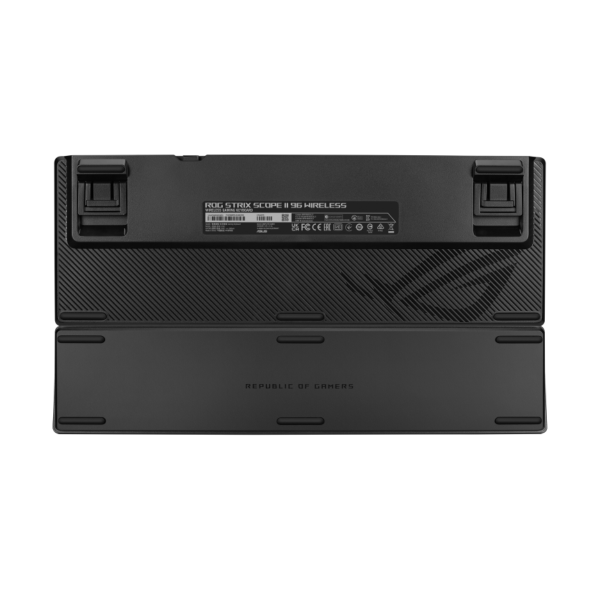 ASUS ROG STRIX SCOPE II 96 RGB ROG NX Snow Switch Wireless Mechanical Gaming Keyboard - Black image 3
