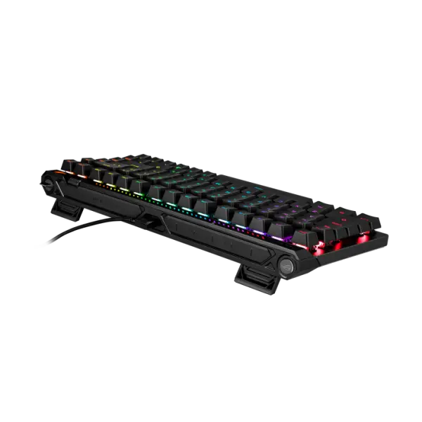 Asus M705 Rog Falchion Ace 75 HE 75% Wired Analog Gaming Keyboard HFX V2 Magnetic Switch Refined and Precise (Arabic) - Black image 6