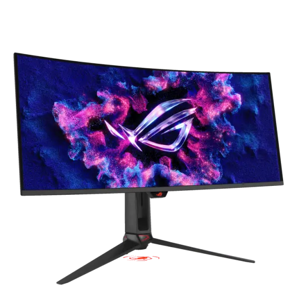ASUS ROG SWIFT PG34WCDN 34 Inch 360Hz WQHD HDMI 2.1 0.03ms Tandem QD-OLED Gaming Monitor - Black image 2