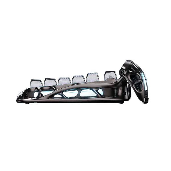 GravaStar Mercury V75 Pro 75% Hall Effect Magnetic Switch Gaming Keyboard - Cyberpunk image 4