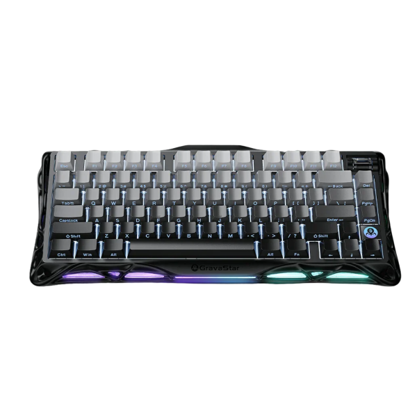 GravaStar Mercury K1 75% Wireless Mechanical Gaming Keyboard - Gradient Black image 0