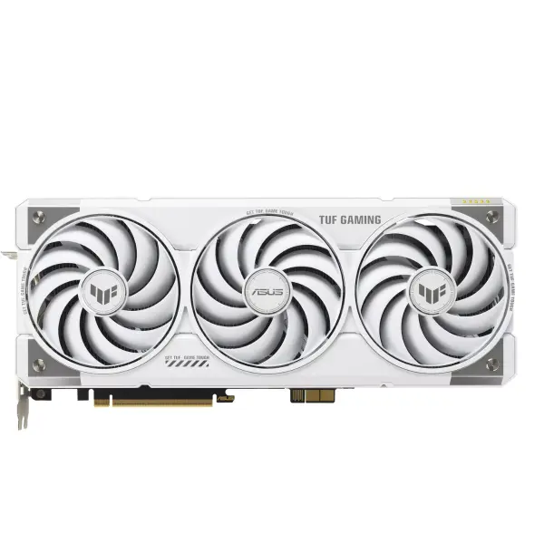 ASUS TUF GeForce RTX 5070 TI 16GB OC BTF Graphic Card - White image 1