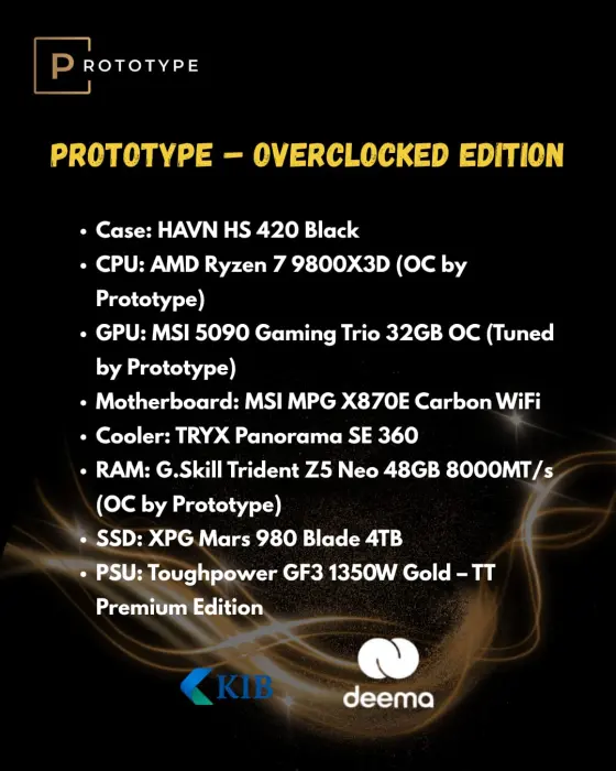 Prototype Carbon 5090 – Extreme Performance Build image 1