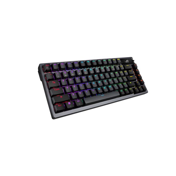 ASUS ROG AZOTH 75% RGB Wireless DIY Mechanical Gaming Keyboard EN/AR - Black image 0