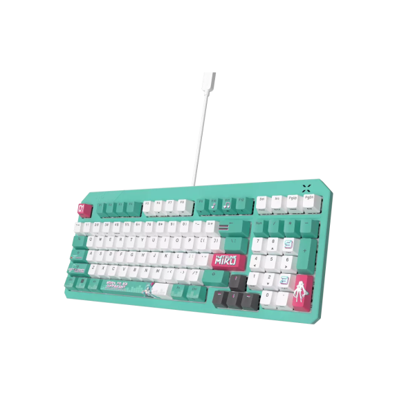 ASUS TUF Gaming K3 Gen II Hatsune Miku Edition Optical-mechanical RGB Switches Gaming Keyboard image 1