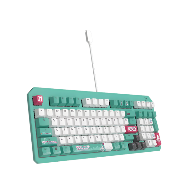 ASUS TUF Gaming K3 Gen II Hatsune Miku Edition Optical-mechanical RGB Switches Gaming Keyboard image 2