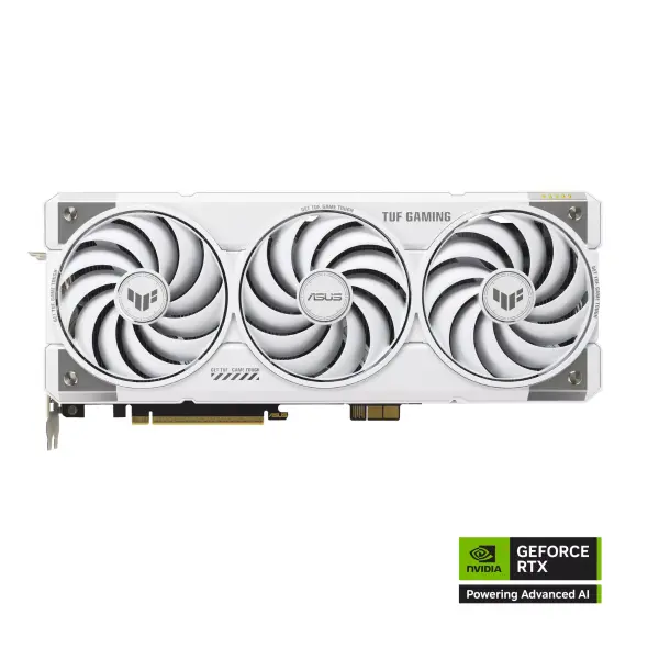 ASUS TUF GeForce RTX 5070 TI 16GB OC BTF Graphic Card - White image 0