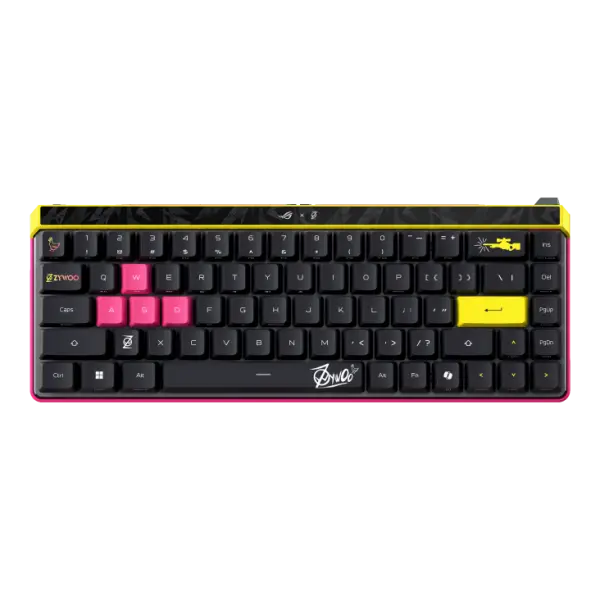Asus M606 Rog Falchion Ace HFX ZywOo Edition Wired Gaming Keyboard ROG HFX Magnetic Switch - Black image 7