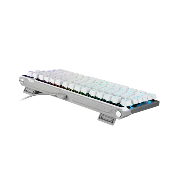 Asus M705 Rog Falchion Ace 75 HE 75% Wired Analog Gaming Keyboard HFX V2 Magnetic Switch Refined and Precise (Arabic) - White image 6