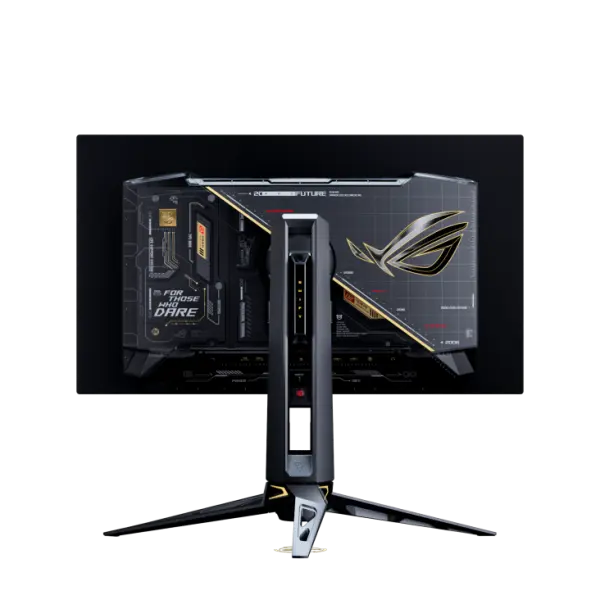 ASUS ROG SWIFT PG27AQWP-G EDITION 20th Anniversary 27 Inch Dual Mode QHD 540Hz, HD 720Hz HDMI 2.1 0.02ms Tandem WOLED Gaming Monitor - Black image 1