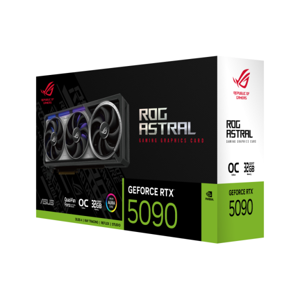 ASUS ROG ASTRAL GeForce RTX 5090 OC 32GB - Black image 0