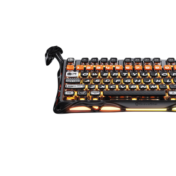  GravaStar Mercury K1 Pro 75% Wireless Mechanical Gaming Keyboard - CyberFlare image 4