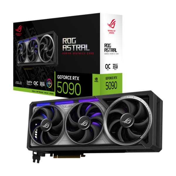 ASUS ROG ASTRAL GeForce RTX 5090 OC 32GB - Black image 1