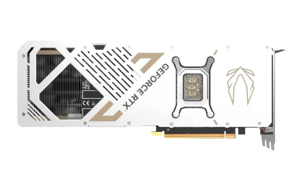 ZOTAC GAMING GeForce RTX 5070 Ti SOLID CORE OC 16GB Graphic Card - White image 2