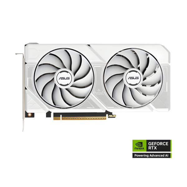 ASUS Dual GeForce RTX 5060 OC 8GB Graphic Card - White image 1