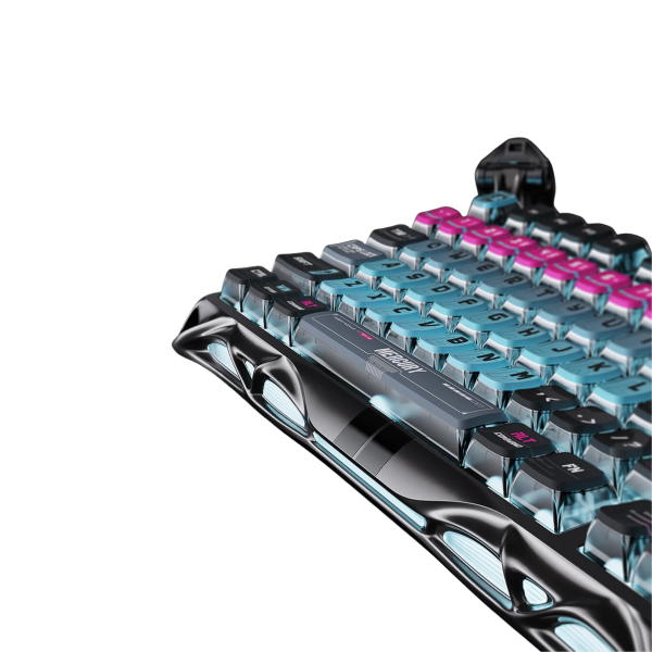 GravaStar Mercury V75 Pro 75% Hall Effect Magnetic Switch Gaming Keyboard - Cyberpunk image 3